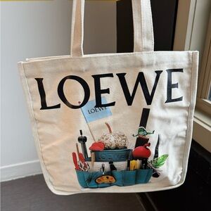 Loewe Crafted World Exhibition Gift Tote Canvas bag
